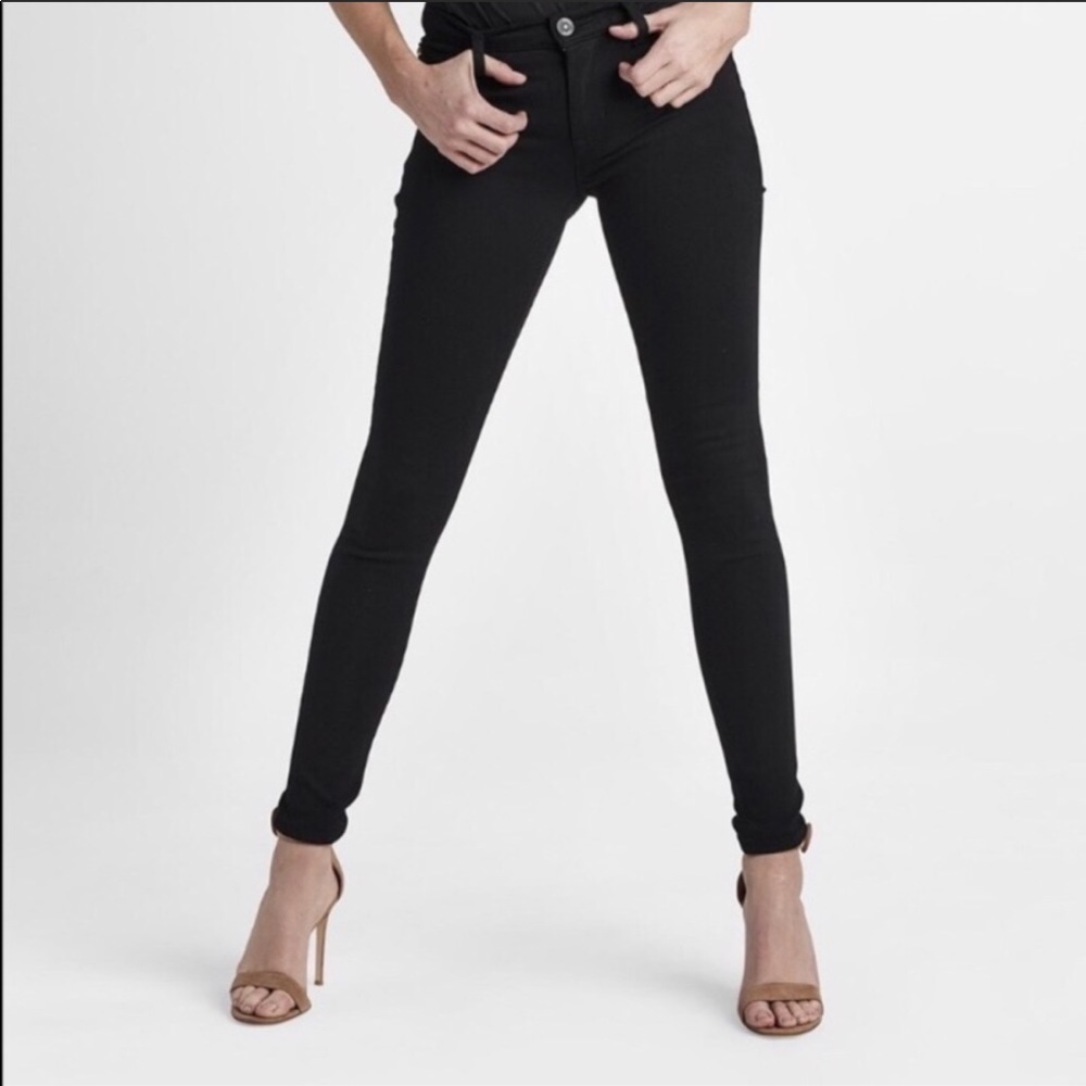 Hudson Nico mid rise super skinny jeans size 23